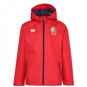 Image of Canterbury British and Irish Lions Water Resistant Jacket Mens - TANGO RED