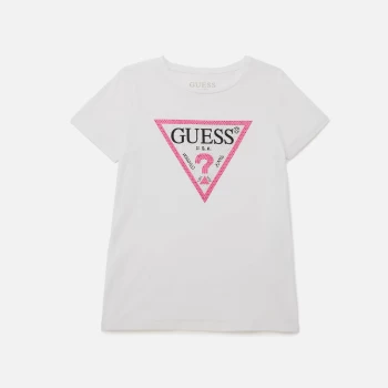 Image of Guess Girls Short Sleeve T-Shirt - True White - 16 Years
