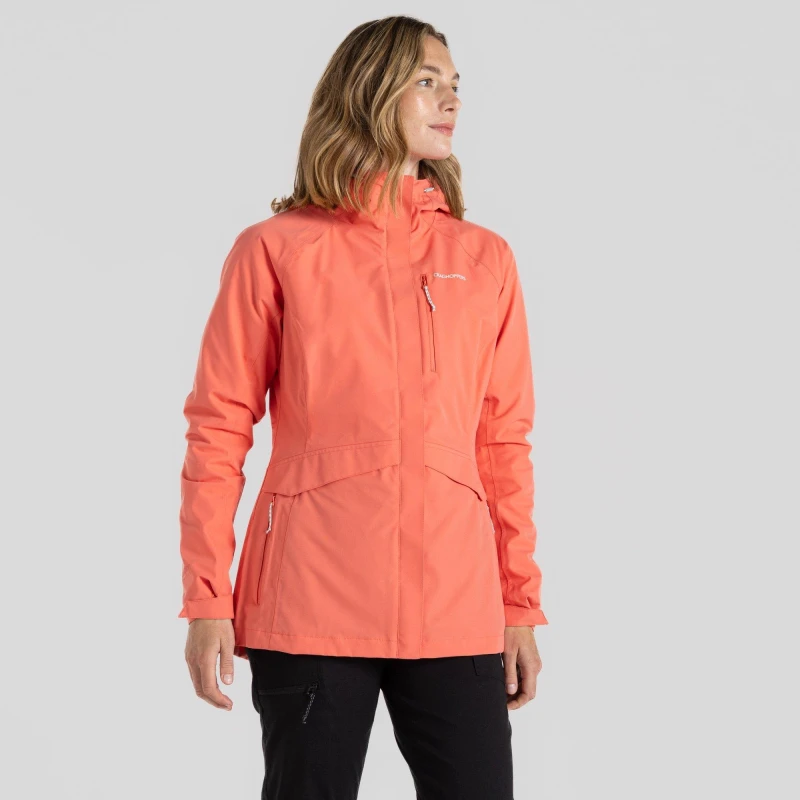 Image of Craghoppers Caldbeck Jacket Deep Coral female 16