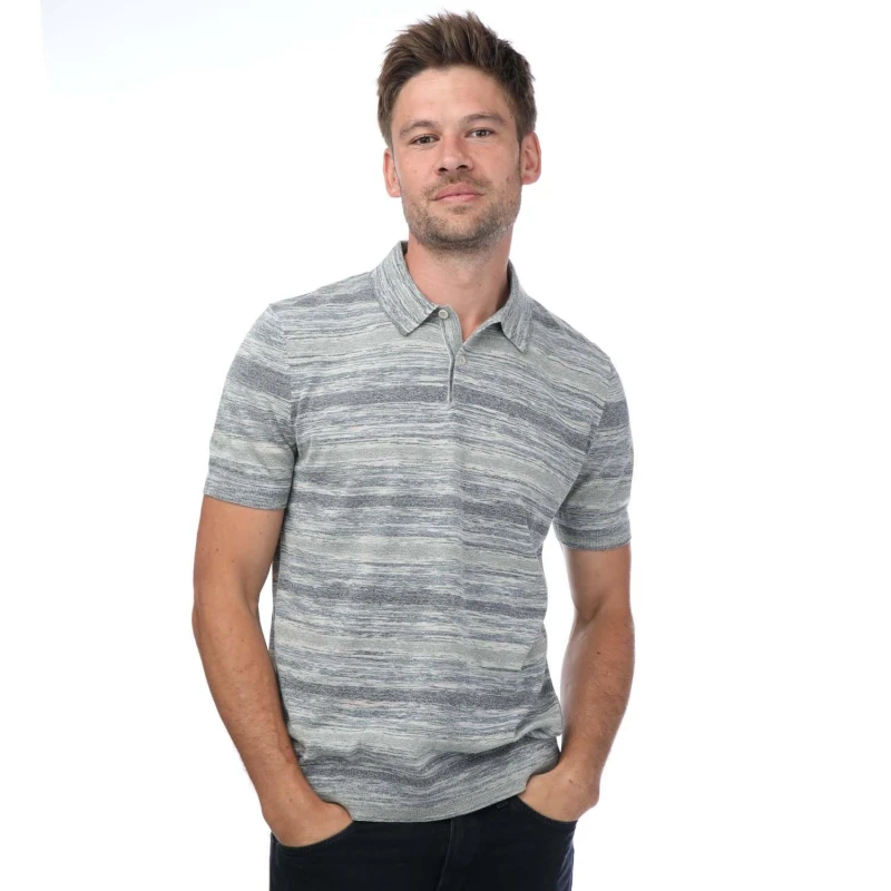 Image of Ted Baker Mauda Short Sleeve Knitted Polo - Beige Beige M