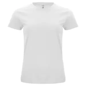 Image of Clique Womens/Ladies Organic Cotton T-Shirt (M) (White)