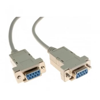 Image of 3m Db9 Null Modem Cable Female To Female