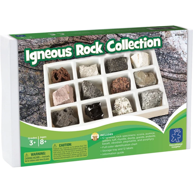 Image of Learning Resources Igneous Rocks Collection Childrens Educational Toy