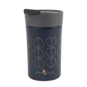 Image of Beau and Elliot Confetti Navy 300ml Travel Mug
