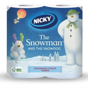 Image of Nicky The Snowman 3-Ply Toilet Tissue