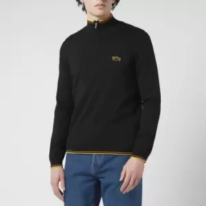 Image of BOSS Athleisure Mens Zitom S22 Half Zip Jumper - Black - M