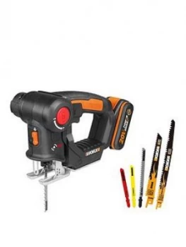 Image of Worx Cordless Axis Multipurpose Saw Wx550.2 20Volts