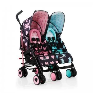 Image of Cosatto Supa Dupa Sis and Bro 5 Twin Stroller