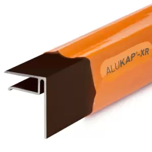 Image of Alukap-XR 10mm Brown End Stop Bar 2.4m