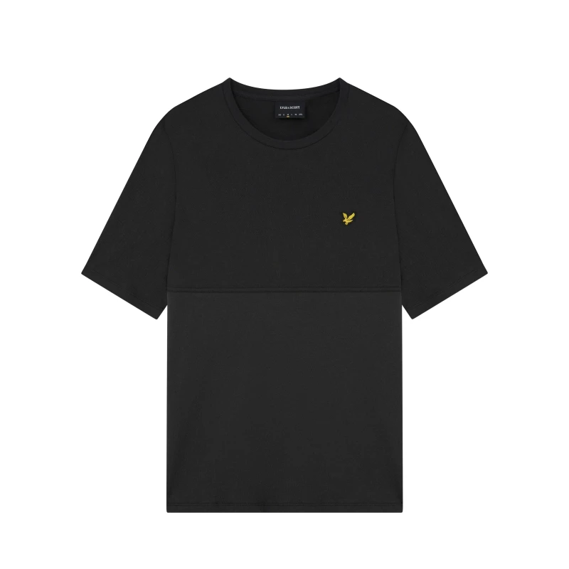 Image of Lyle and Scott Lyle Textured Tee - Black S
