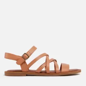 Image of TOMS Womens Sephina Leather Sandals - UK 8