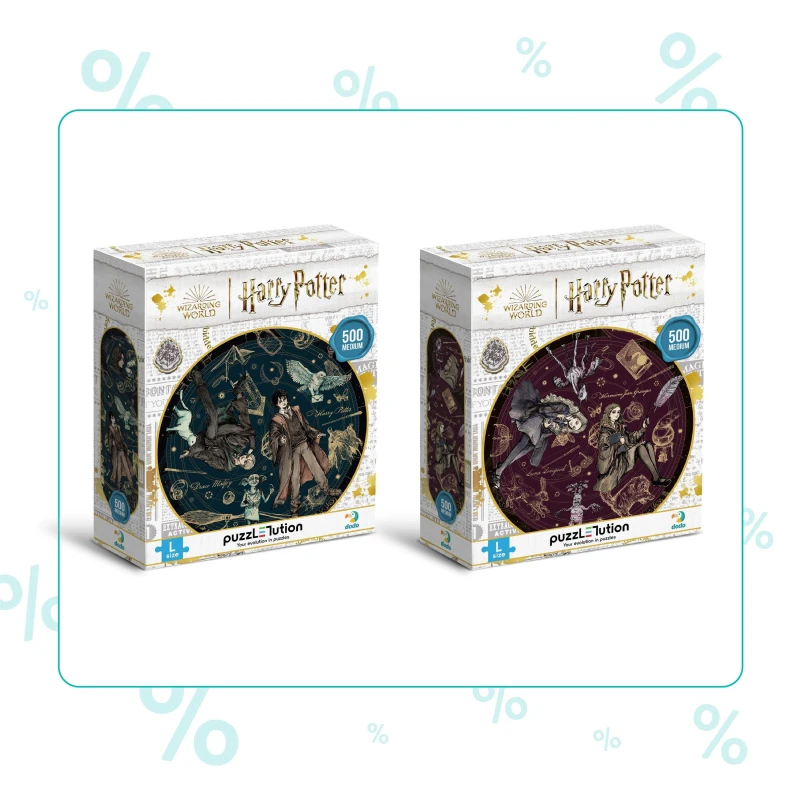 Image of DODO Set of Harry Potter Puzzles Large sizes 2" 1 Multi unisex One Size