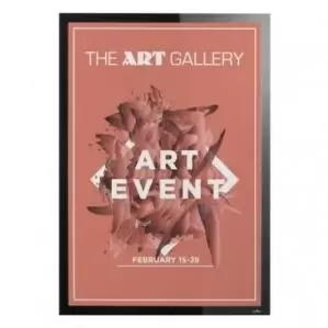 Image of Durable DURAFRAME&reg; Poster Sun 70 x 100cm Silver Pack of 1