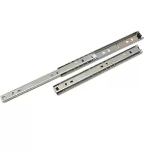 Image of Ball Bearing Drawer Runners /Slides 27mm Partial Extension - Size 500mm