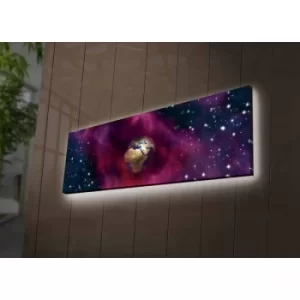 Image of 3090NASA-002 Multicolor Decorative LED Lighted Canvas Painting