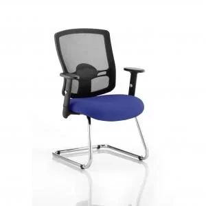 Image of Portland Cantilever Bespoke Colour Seat Admiral Blue