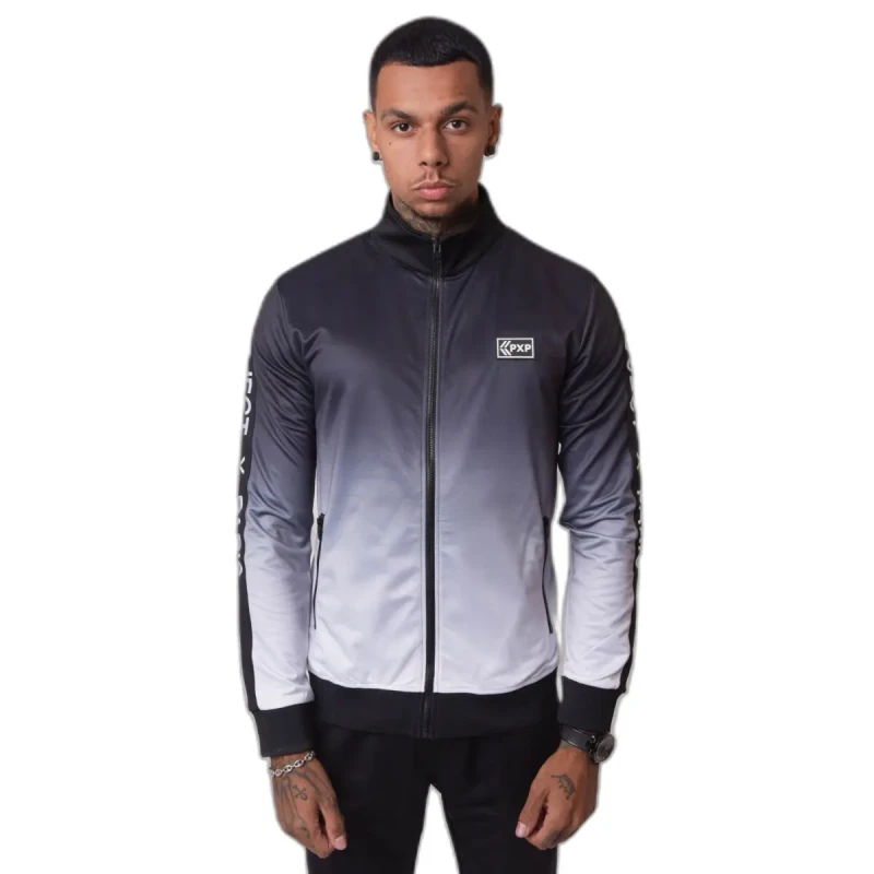 Image of Project X Paris Gradient high neck sweatshirt Project X Paris Noir Male M