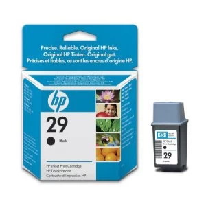 Image of HP 29 Black Ink Cartridge