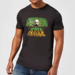 Image of Toy Story Half Doll Half Spider Mens T-Shirt - Black - S