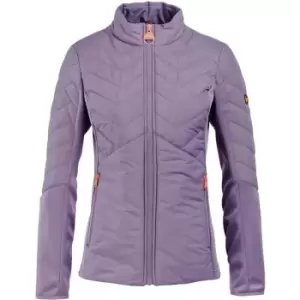 Image of Barbour International Grainger Quilted Sweatshirt - Purple