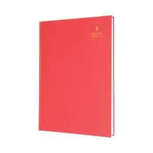 Image of Collins Academic Diary Day Per Page A5 Red 2023-2024 52M-15.24