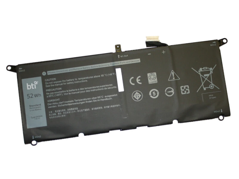 Image of BTI BTI G8VCF compatible 52Wh 4-cell battery for DELL XPS G8VCF-BTI