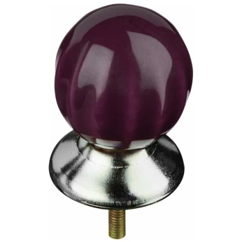 Image of Premier Housewares - Retro Style Purple Drawer Knobs