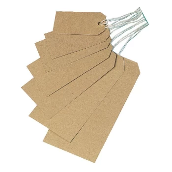 Image of Strung Tags Size 3 96X48MM Buff (Box-1000) - Avon
