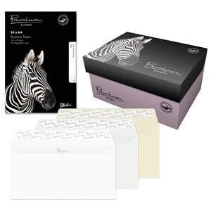 Image of Original Blake Premium Business DL Wallet Peel Seal 110mm x 220mm 120gsm Envelopes High White Laid x 500