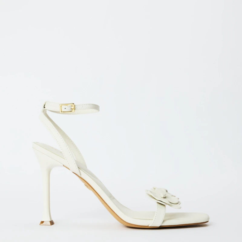 Image of Aldo Womens Daisylily Heeled Sandals White female 4 (37)
