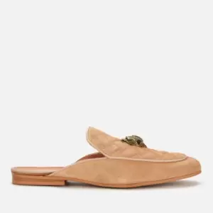 Image of Kurt Geiger London Mens Hugh Suede Mule Loafers - Beige - UK 9