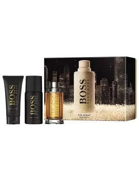 Image of Hugo Boss BOSS The Scent Eau de Toilette 100ml + Deodorant Stick 75ml + Shower Gel 50ml Gift Set