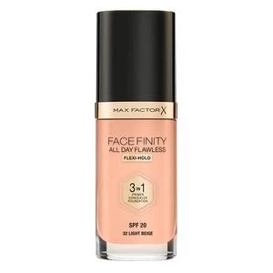 Image of Max Factor Facefinity 3in1 Flawless Foundation 32 L Beige, Light Beige