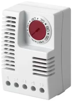 Image of Siemens Enclosure Hygrostat, Adjustable, 40 90%RH, 230 V, DIN Rail
