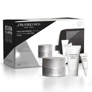 Image of Shiseido Mens Total Revitaliser Cream Pouch Set