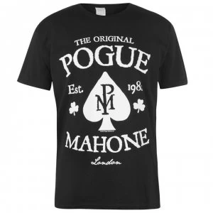 Image of Official Official Mens Band T-Shirt The Pogues - Spades