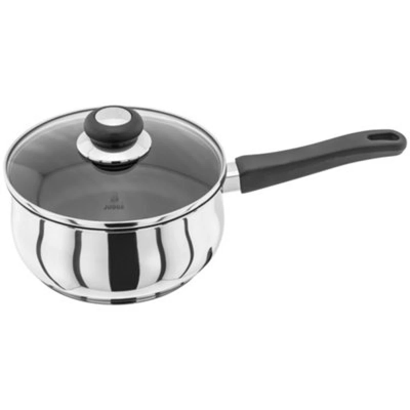 Image of Judge Vista Stainless Steel Non-Stick Sauce Pan With Lid 20Cm / 2.1L - Silver