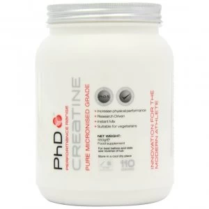 Image of PhD Nutrition Creapure Micronised Creatine Monohydrate 550g