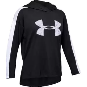 Image of Under Armour Favourite Jersey Hoodie Juniors - Black