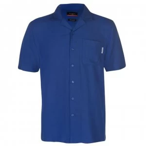 Image of Pierre Cardin Short Sleeve Shirt Mens - Blue