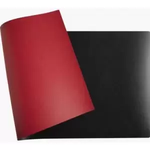 Image of Exacompta Home Office Desk Mats 40x80cm BlackRed 29141E 17592EX