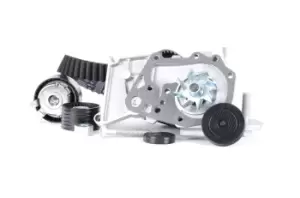 Image of GATES Water Pump + Timing Belt Kit RENAULT KP45671XS 119A04687R