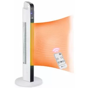 Image of PureMate 2000W Oscillating Ceramic Tower Fan Heater With LED Display And Remote Control