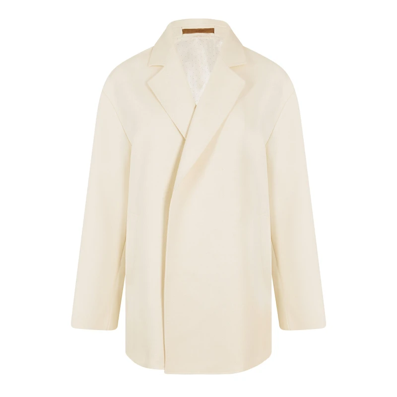 Image of Boss Womens Cusana Overcoat Open White female 6 (XS)