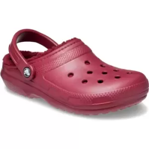 Image of Crocs Womens Classic Lined Slip On Lightweight Clog Slippers UK Size 8 (EU 42-43)