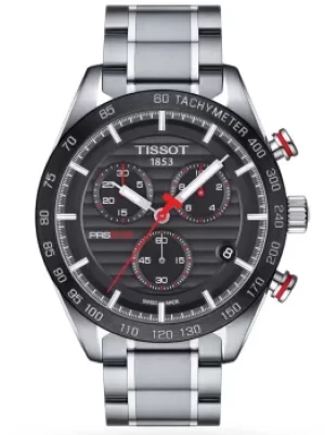 Image of Tissot Mens T-Sport PRS-516 Quartz Chronograph Red and Black...