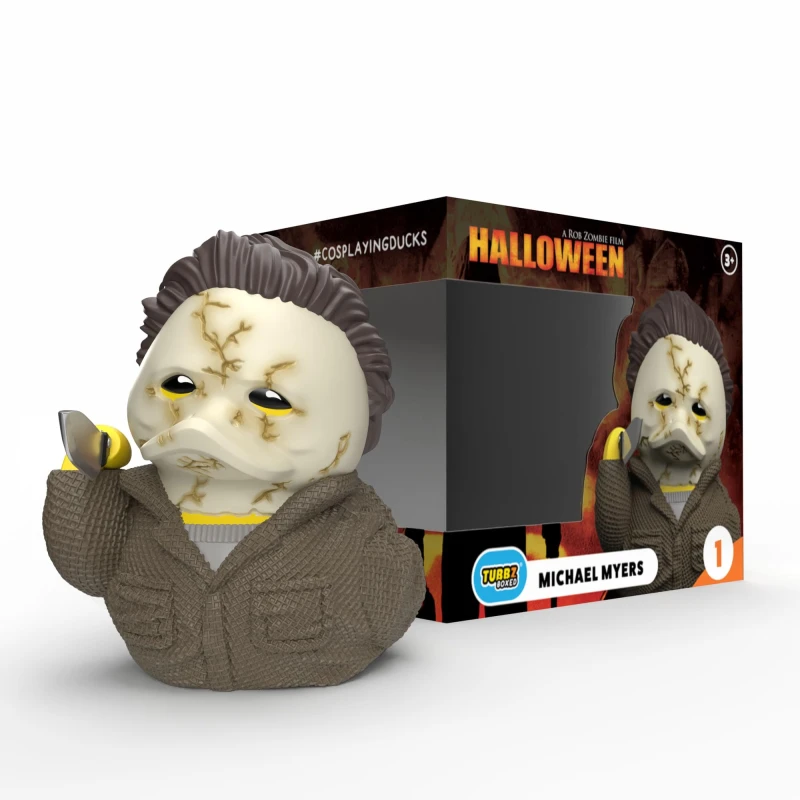 Image of TUBBZ Boxed Edition: Horror - Michael Myers Halloween Cosplaying Rubber Duck Vinyl Figure Michael Myers (Boxed)