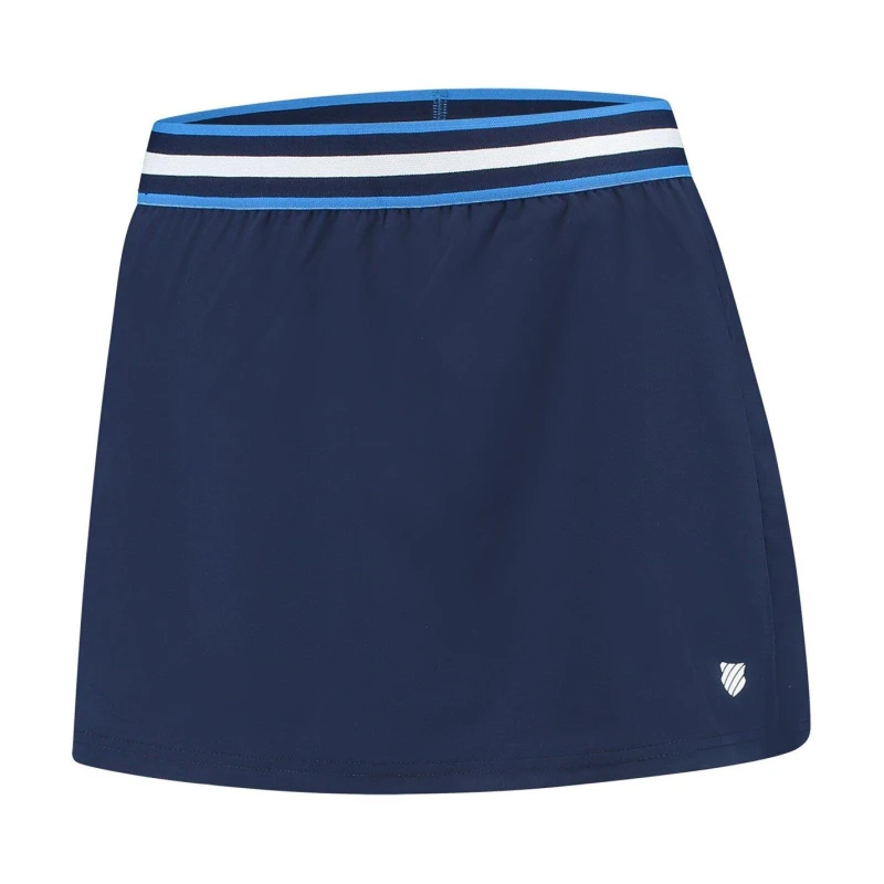 Image of K Swiss Team Skirt - Blue Blue 8
