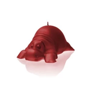 Image of Red Hippo Candle