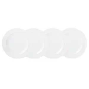 Image of White by Denby Dinner Plate Set of 4